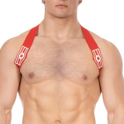 Barcode Berlin Harnais élastique Everette Rouge